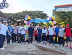 Meriahkan Hardiknas, Bantaeng Bersatu dalam Jalan Sehat dan Donor Darah