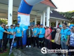 Ayah dan Anak Jalan Santai, Wujudkan Komunikasi Positif