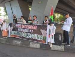 Aksi Bela Palestina: FUIB Sulsel Menggema di Jalan