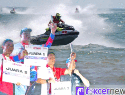 Aksi Berani! Uji Nurdin Tembus Juara 1 di Ajang Jetski Internasional