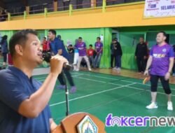 Dinas Kesehatan Bantaeng Gelar Turnamen Badminton HKN ke-61