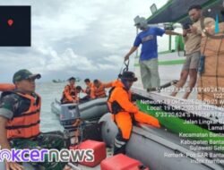 Gelombang Tinggi Perairan Bantaeng, Nelayan Kaili Hilang, Pencarian Masih Berlanjut