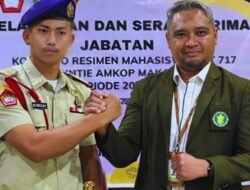 Rifky Widyarsyah Pimpin Menwa STIE Amkop Makassar dengan Semangat Bela Negara