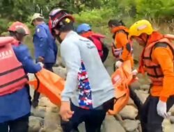 Duka di Tompobulu: Dua Wisatawan Terseret Arus Sungai Basarnas Temukan Jenazah