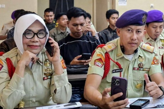 AKP Dr. Andi Rahmatullah, (kanan) ditetapkan jadi Danmenwa Wolter Mongisidi Sulsel 2026-2029. (Foto: Istimewa).