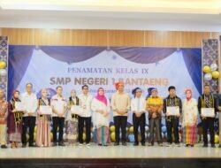 Bupati Bantaeng Apresiasi Penamatan Siswa SMP Negeri 1 Bantaeng