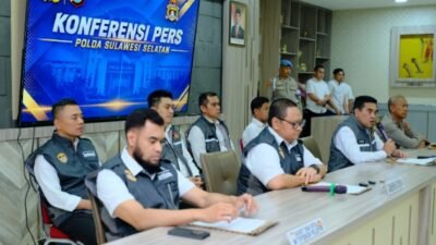 Konferensi Pers: Mantan Bupati Gowa Ditahan 20 Hari
